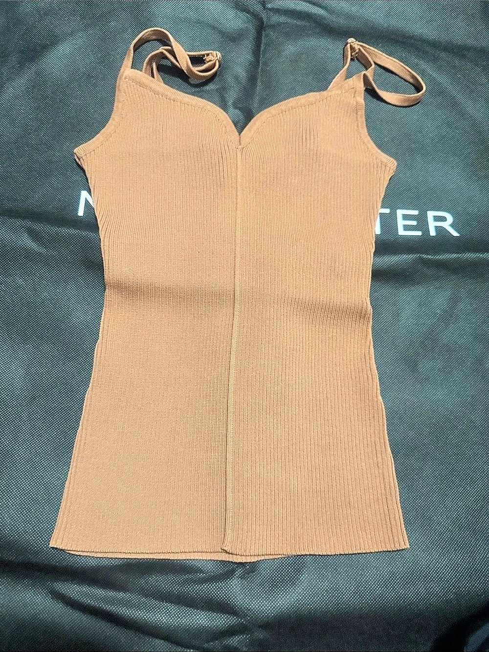 Dissh Ribbed Camisole in Brown Size Small Like New